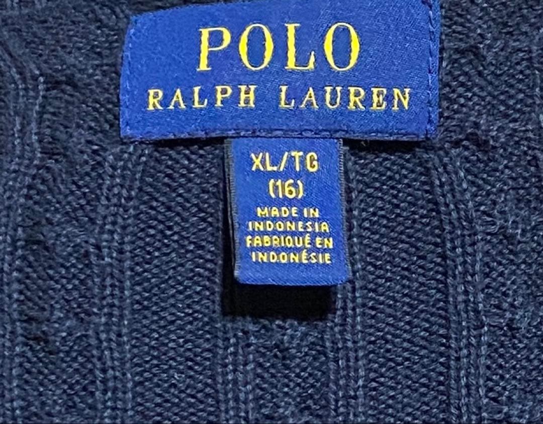 Polo Ralph Lauren ネイビー カーディガン
