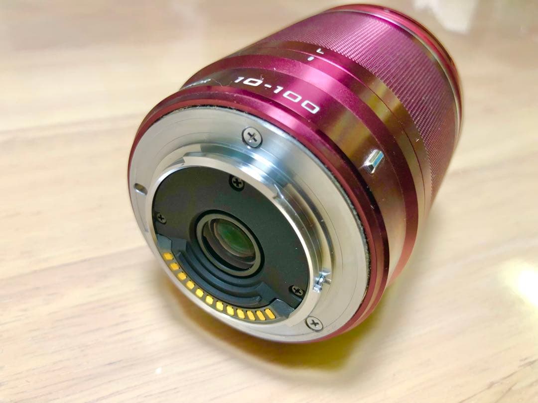 ニコン Nikon J3 10倍ズームレンズセット RED 保護レンズ付き