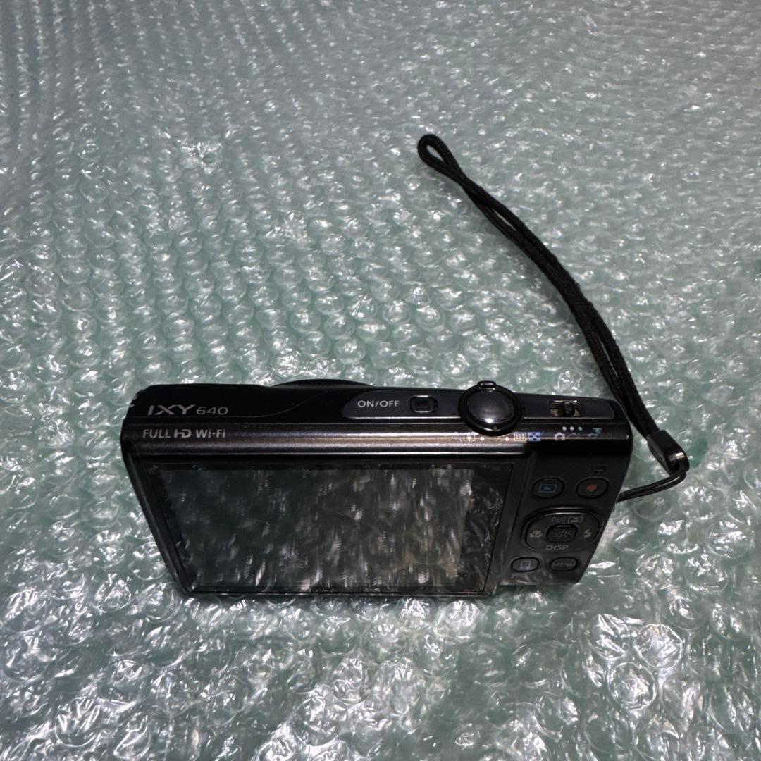 Canon IXY 640 コンパクトデジタルカメラ ブラック