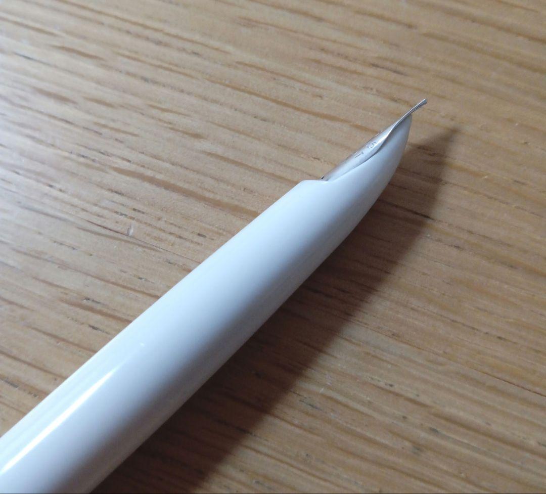 パイロット　万年筆　ショート万年筆　14K ライトブルー✕ホワイト軸