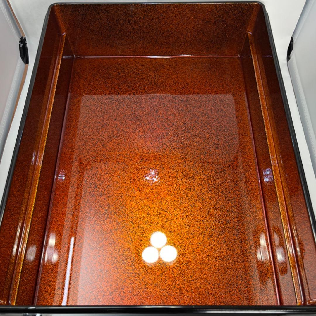 【新品・未使用】越前漆器　御文庫　沈金　日展作家　冨田立山作　内閣総理大臣贈