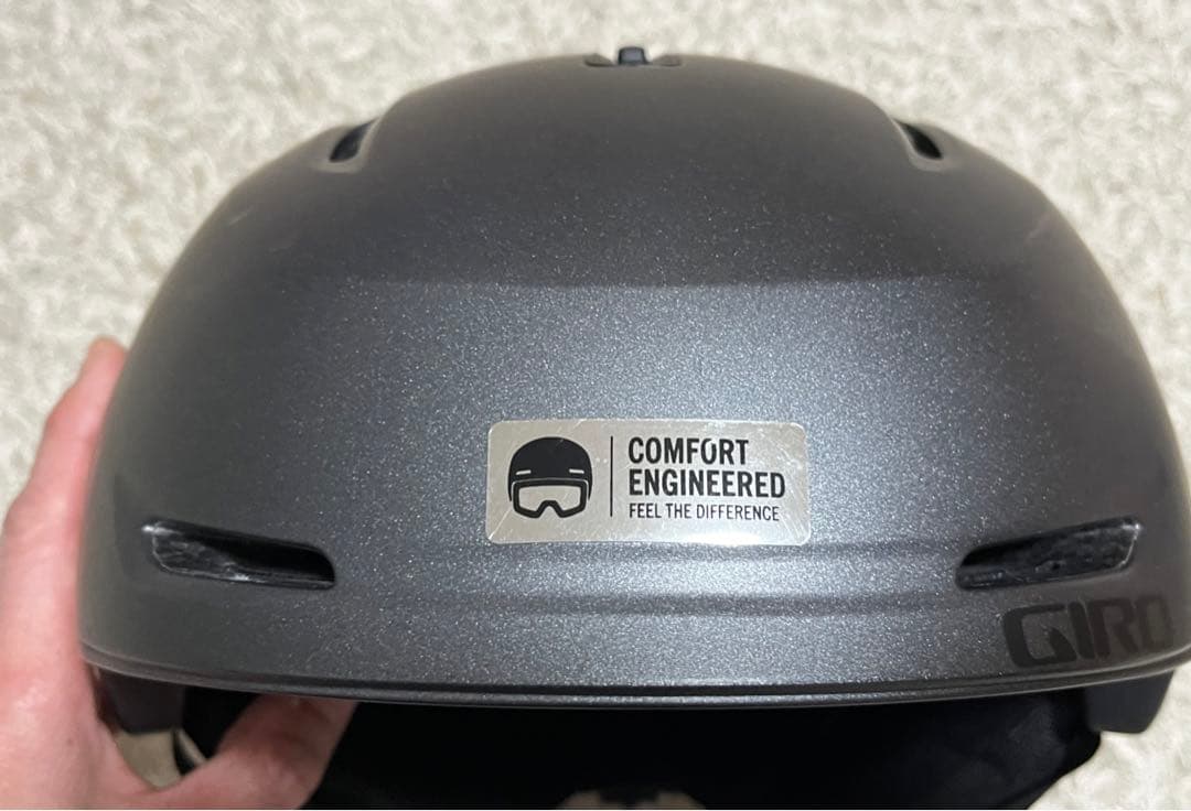 スキーヘルメットとゴーグル　セット