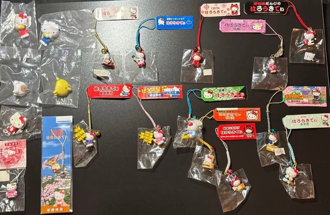 はろうきてぃ　Hello kittyご当地キティストラップサンリオまとめて　大量