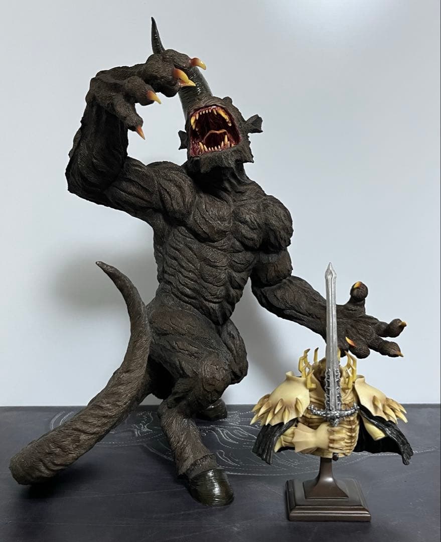 AOWゾッド変身後 ver.2 髑髏の騎士: 白骨彩色胸像付(補修有り) 限定版