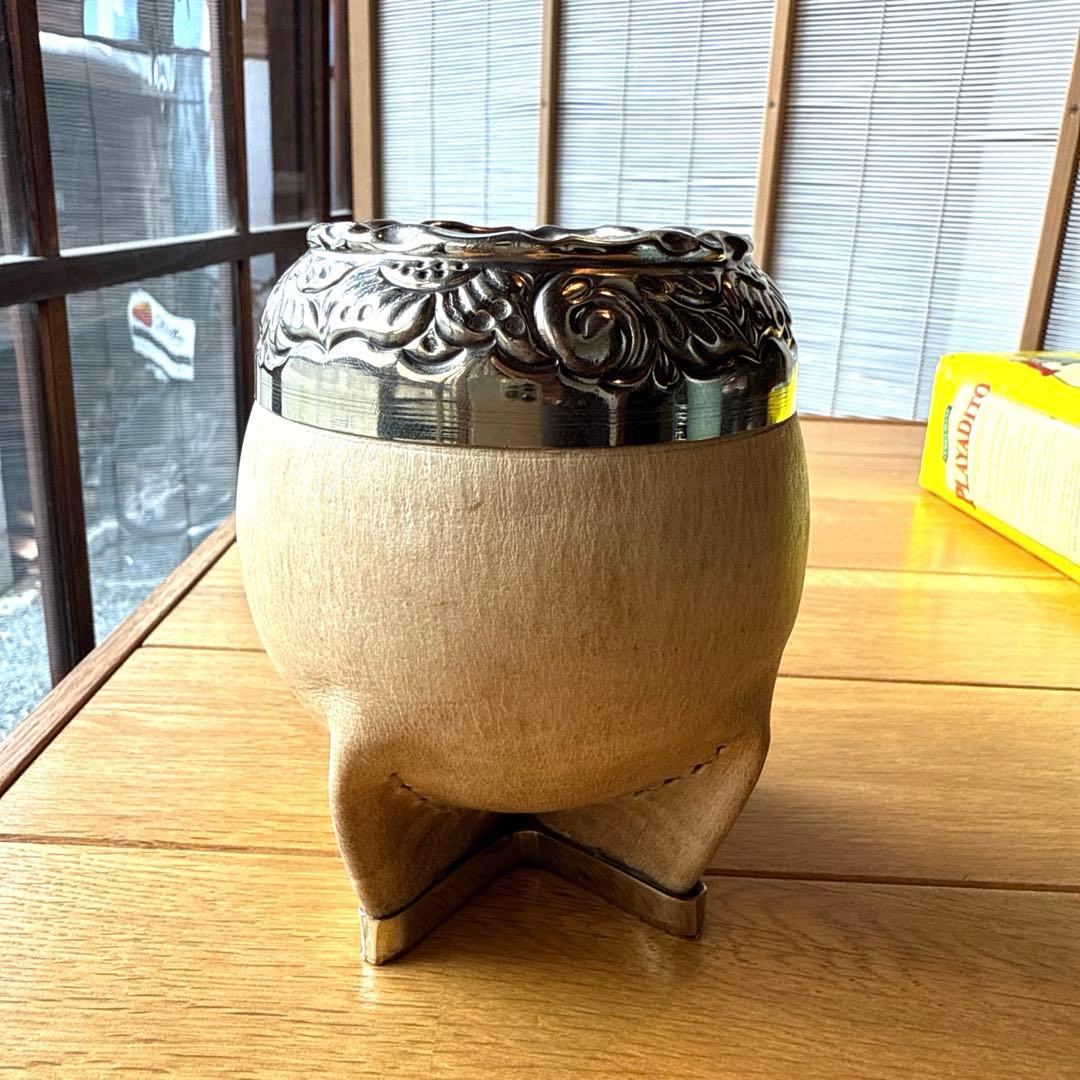 マテ壺、マテ茶、ストロ 3点セット