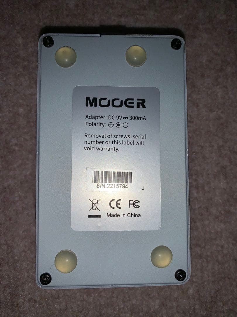 MOOER PREAMP MODEL X2 ギターエフェクター