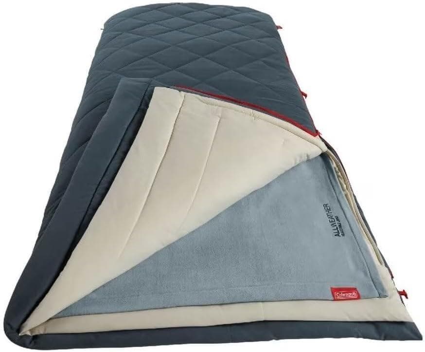 ネイビー シングルシュラフカバー キルティング