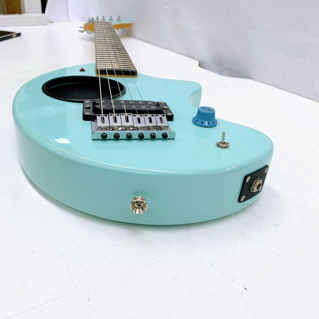 9AB035 フェルナンデス ZO-3 エレキギター ミントグリーン アンプ内蔵