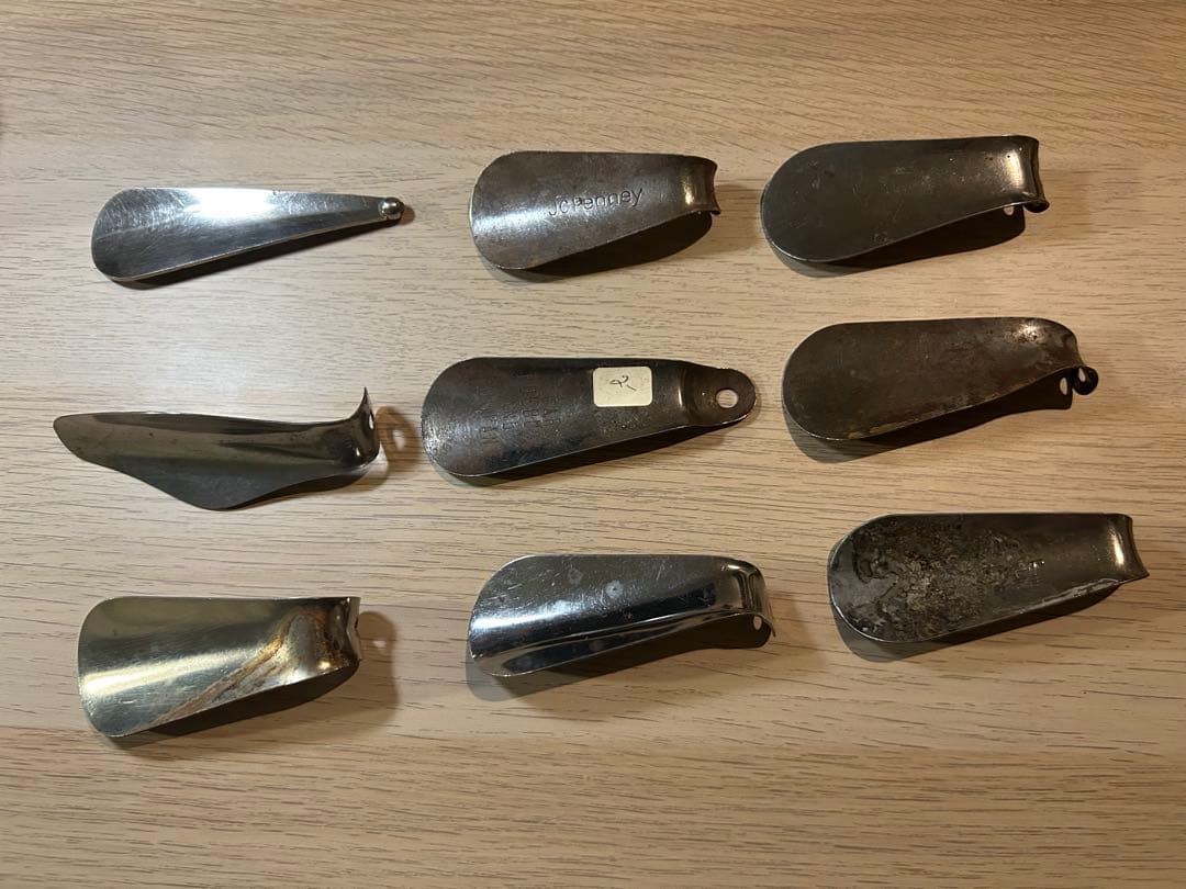 ビンテージ シューホーン 61本+ ボタンフック 15本　まとめ売り