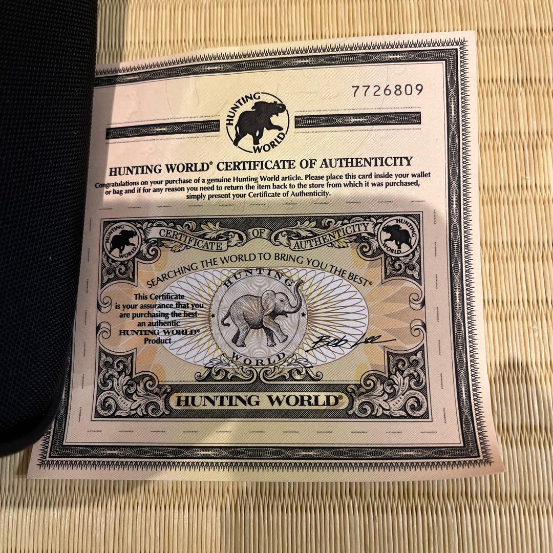 【新品未使用】ハンティングワールド メルセデスベンツ コラボ ボストンバック