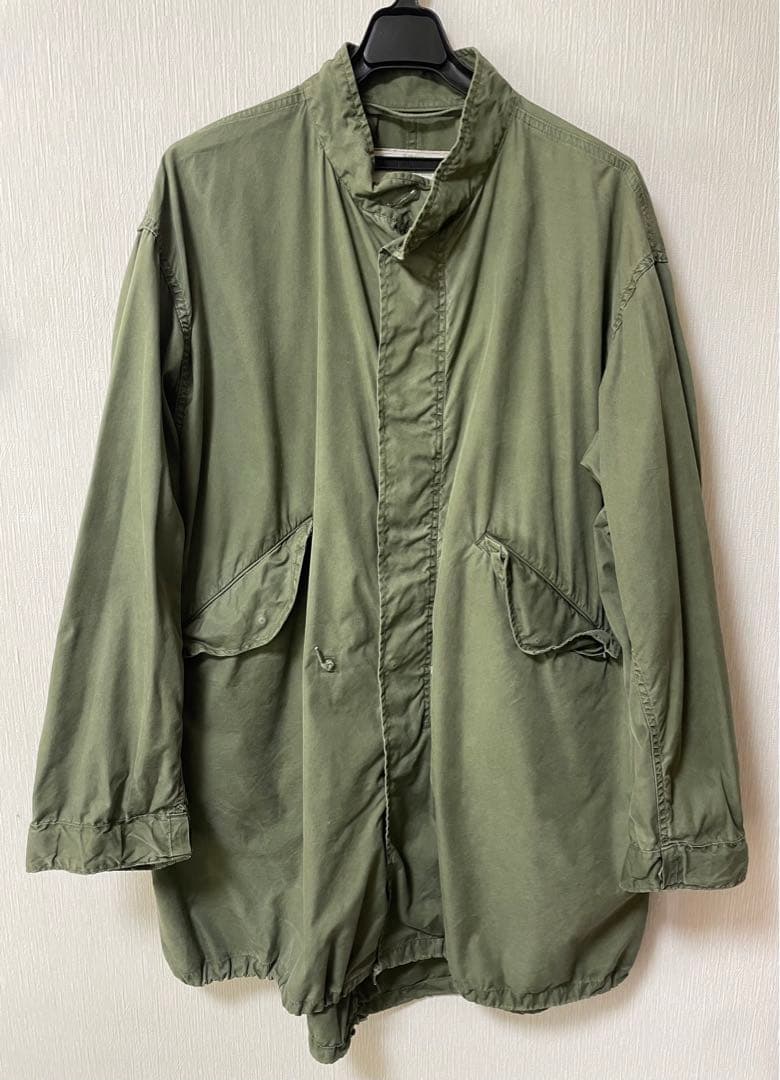 80s米軍実物M-65 モッズコート　ミリタリージャケット　アメリカ軍　カーキ