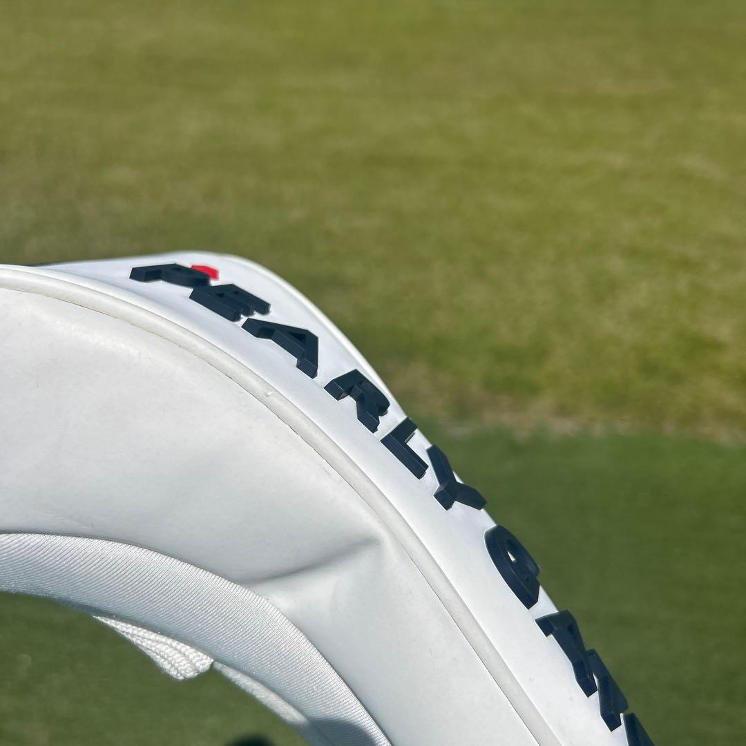 PEARLY GATES スタンド式キャディバッグ ヘッドカバー5本付き