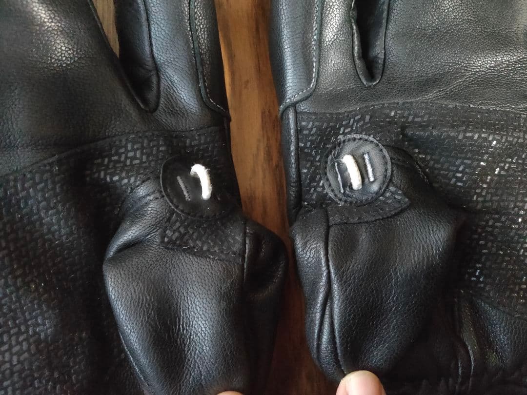 中古 LEKI 3フィンガー グローブ サイズ9