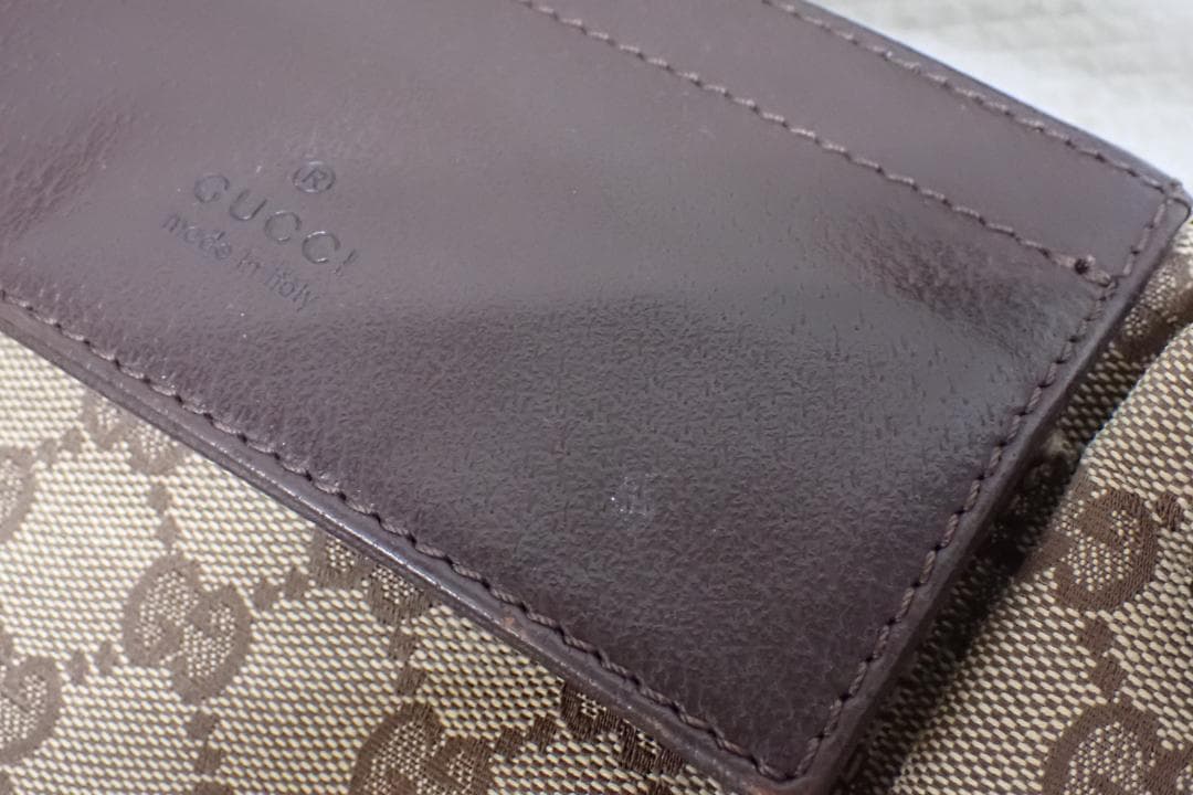 グッチ GGキャンバス ウエスト ボディバッグ28566 200047 J3-A