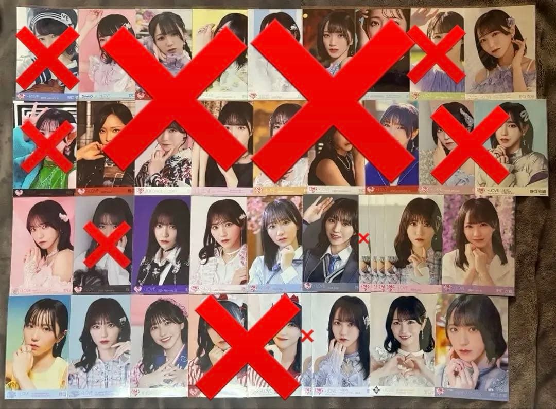 イコラブ 野口衣織 生写真 コンプ まとめ売り