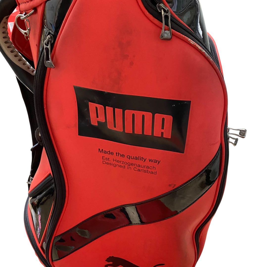 PUMA プーマ キャディバッグ 赤