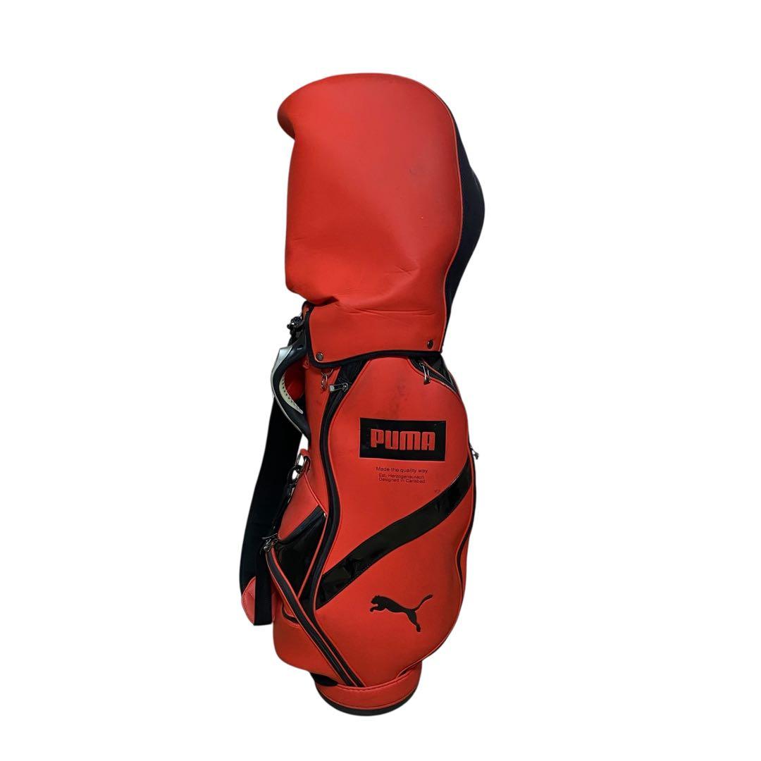 PUMA プーマ キャディバッグ 赤