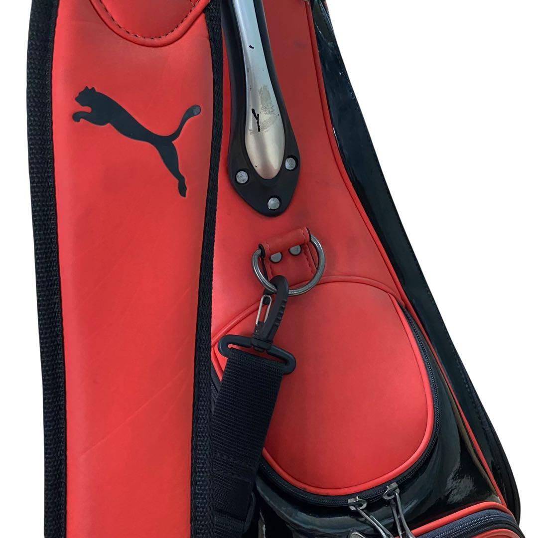 PUMA プーマ キャディバッグ 赤