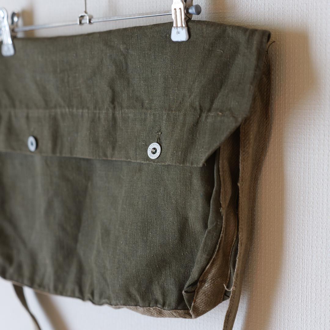 40〜50's フランス軍 M38 ブレッドバッグ フレンチビンテージ リネン