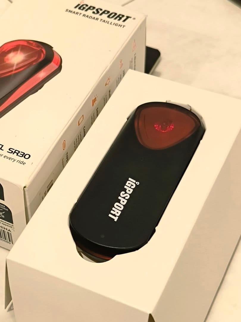 iGPSPORT SR30 レーダー テールライト 充電式