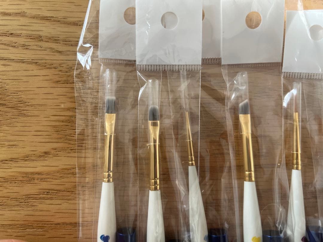 リーフプレミアム　ネイル筆　ジェル用筆　ブラシ　6本セット