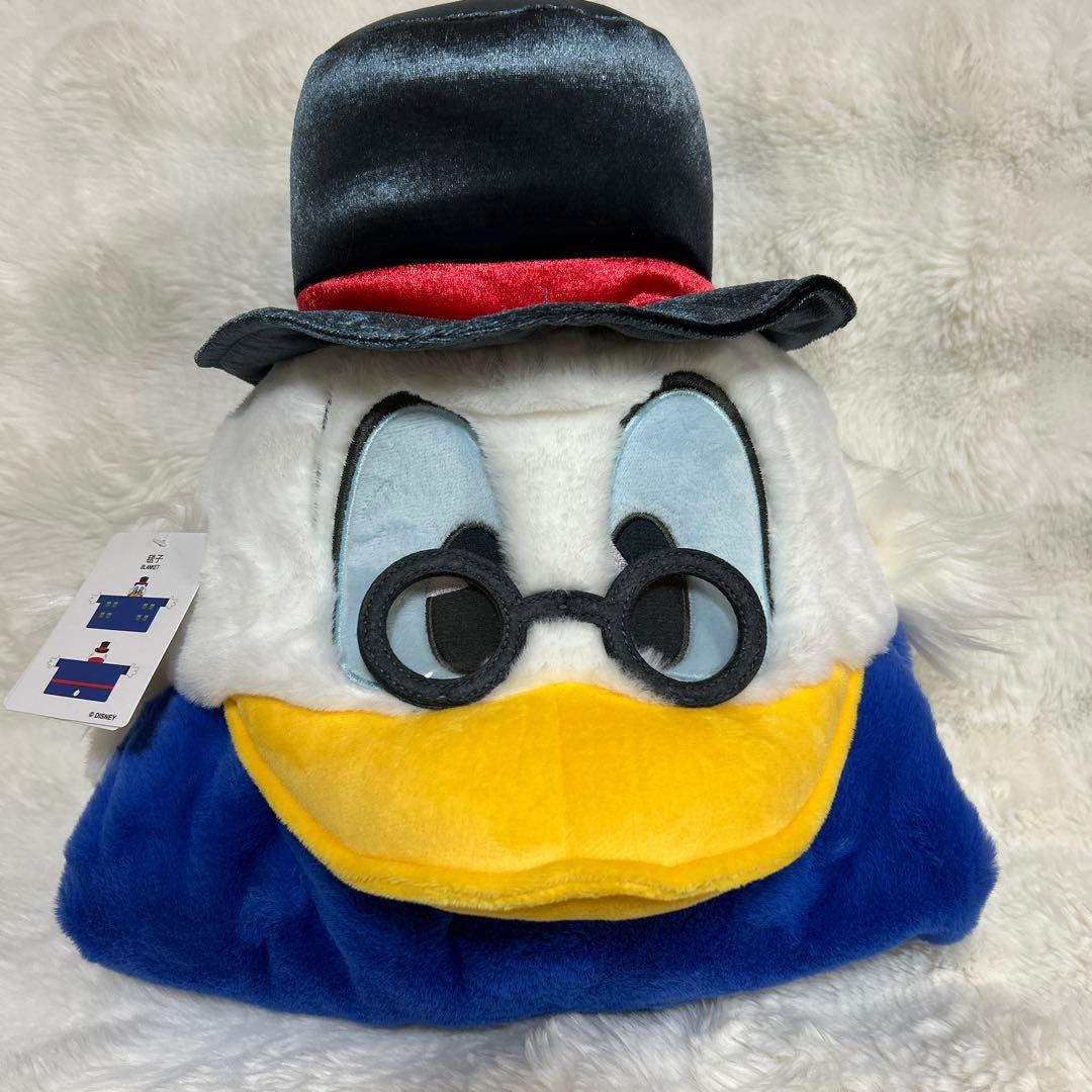 上海ディズニー　スクルージマクダック　なりきり　ブランケット　手袋付き　新品