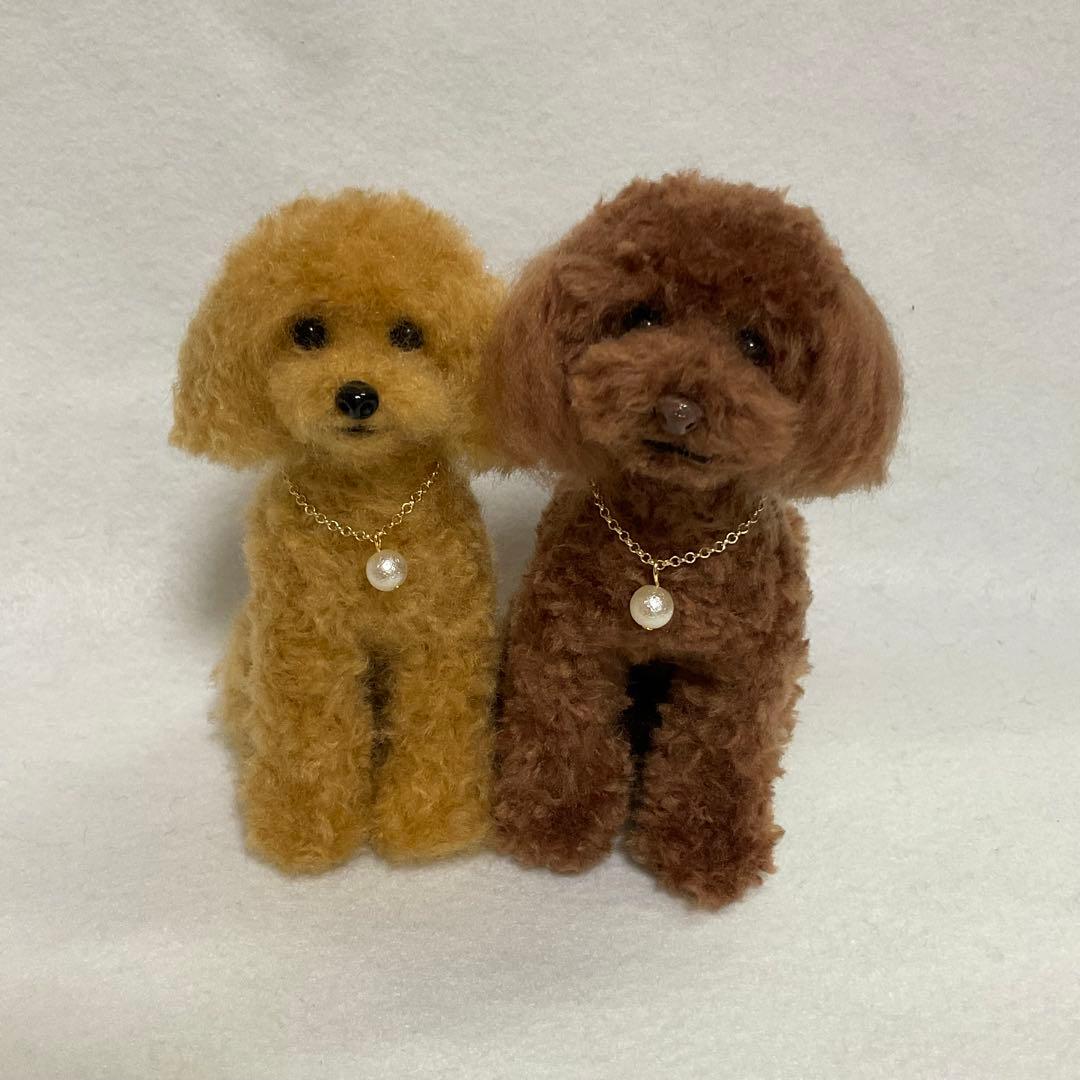 coco6パパ☺︎　トイプードル　置物　飾り