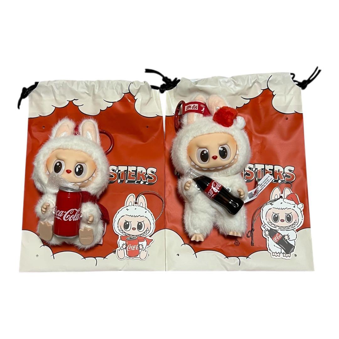 正規品 popmart ポップマート コーラ ラブブ コカコーラ 2体セット 4