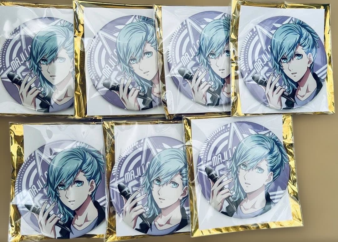 うたプリ 美風藍 缶バッジ ビッグタオル ウォレット ショルダーポーチ