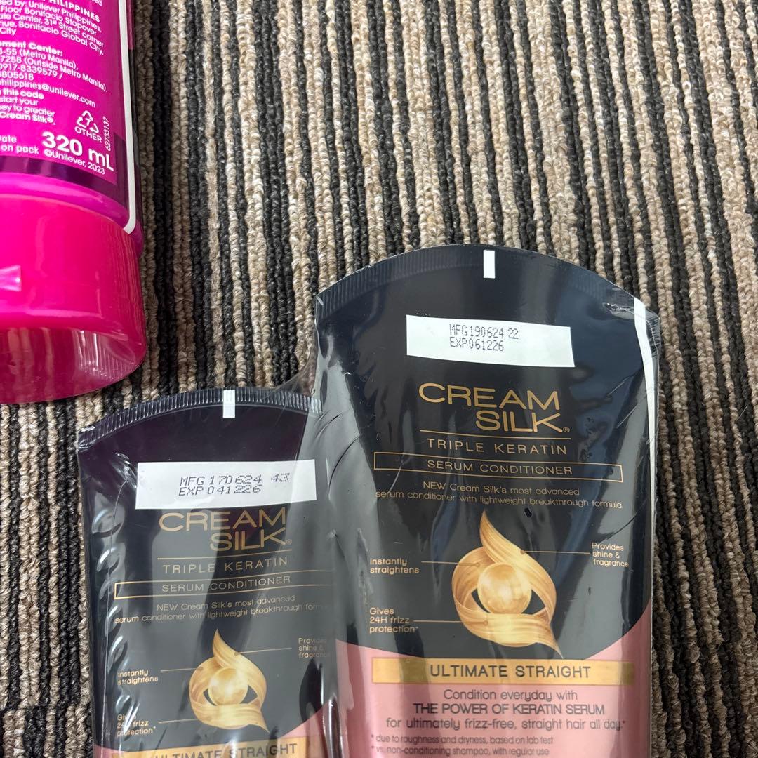 CREAM SILK KERATIN SERUM CONDITIONER 2本