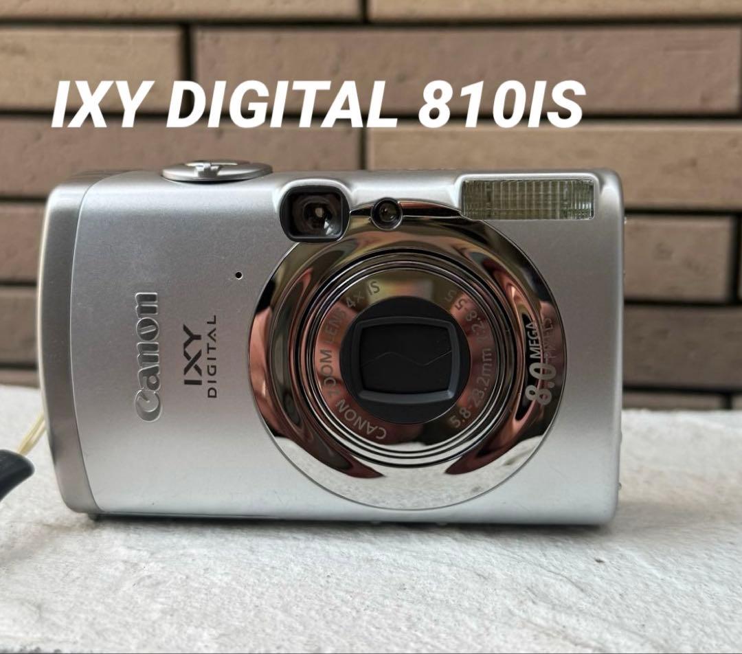 撮影可⭕️訳あり【動作確認済み】Canon IXY DIGITAL 810IS