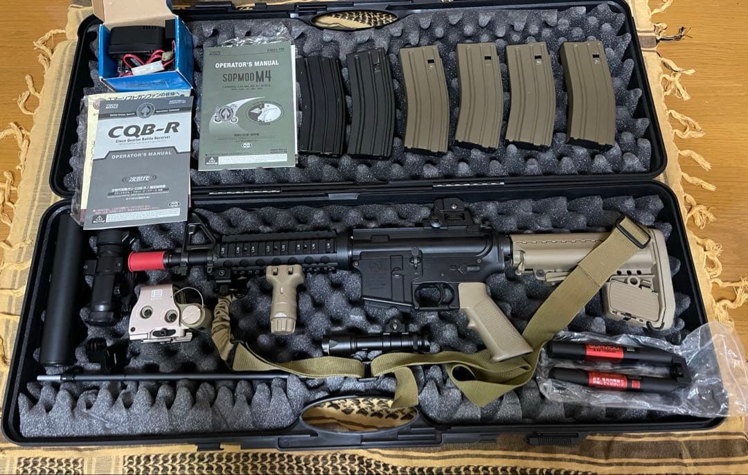 CQB-Rカスタムセット　東京マルイ製次世代電動ガン