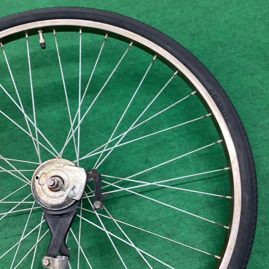 ステンレスリム　後輪 26インチ 内装3段 ローラーブレーキ 電動アシスト自転車