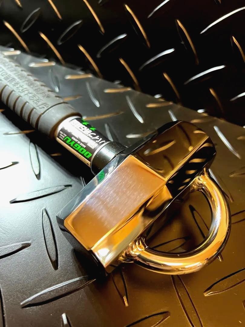 DOGYU土牛　1.1kg吊り金具付石頭鎚　カスタム　カラビナ対応Uフック付き