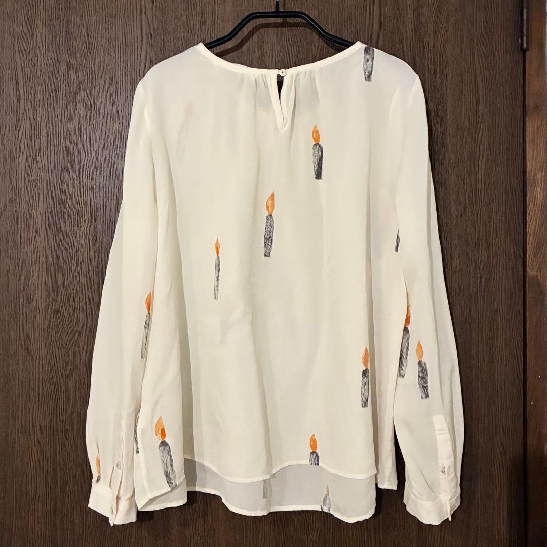 mina perhonen candle シルクブラウス 38