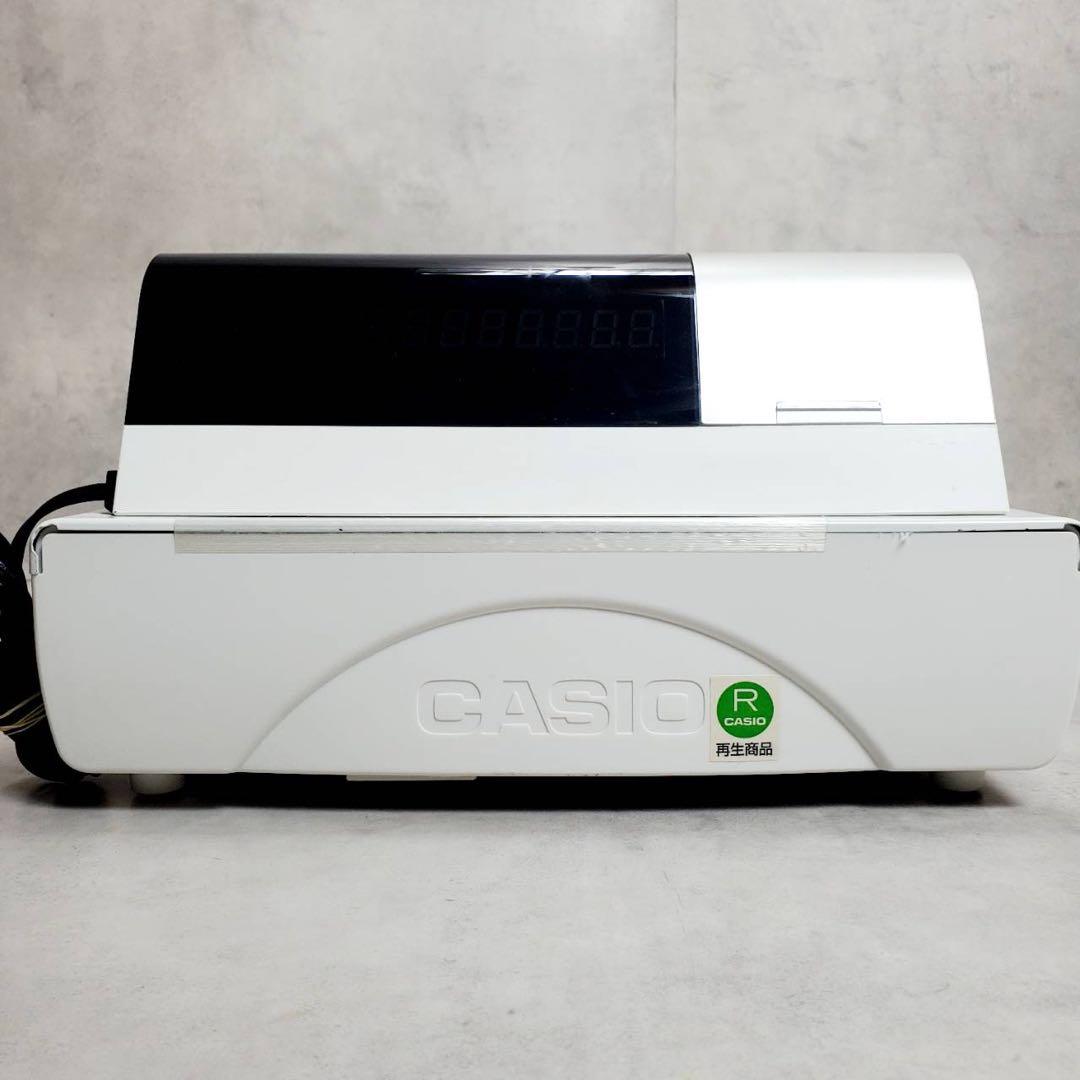 【動作良好】CASIO カシオ 電子レジスター SE-S20 ドロアー鍵なし