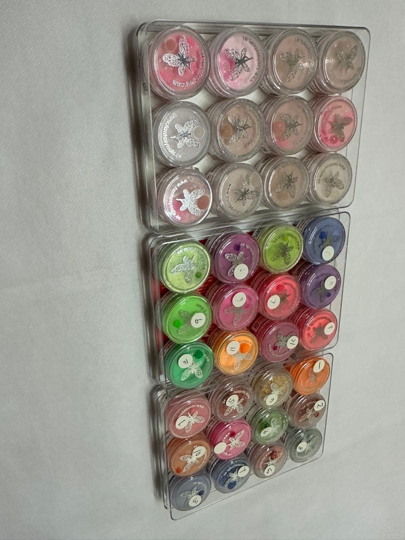 ネイルアート用カラーパウダー 36個セット