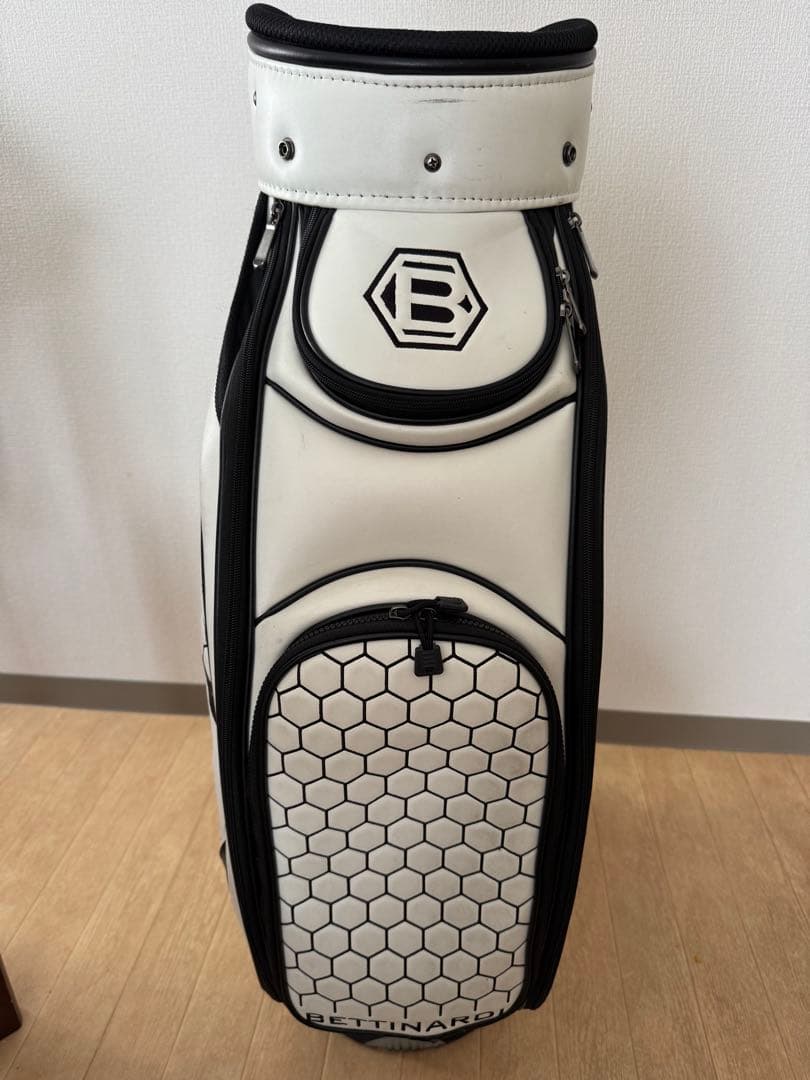 ベティナルディ　キャディバッグ　ホワイト