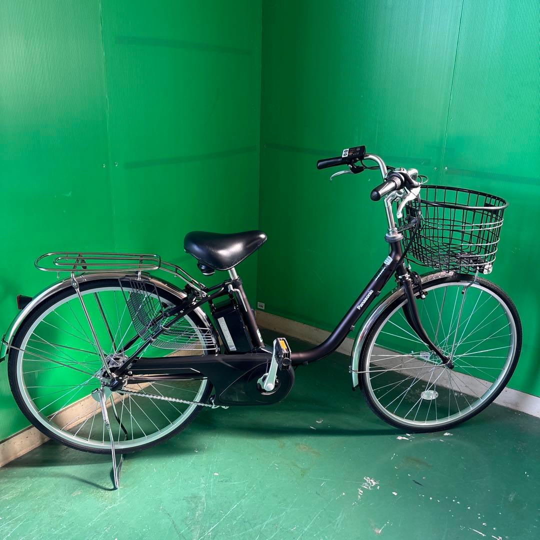 極美品 Panasonic 電動アシスト自転車 26インチ