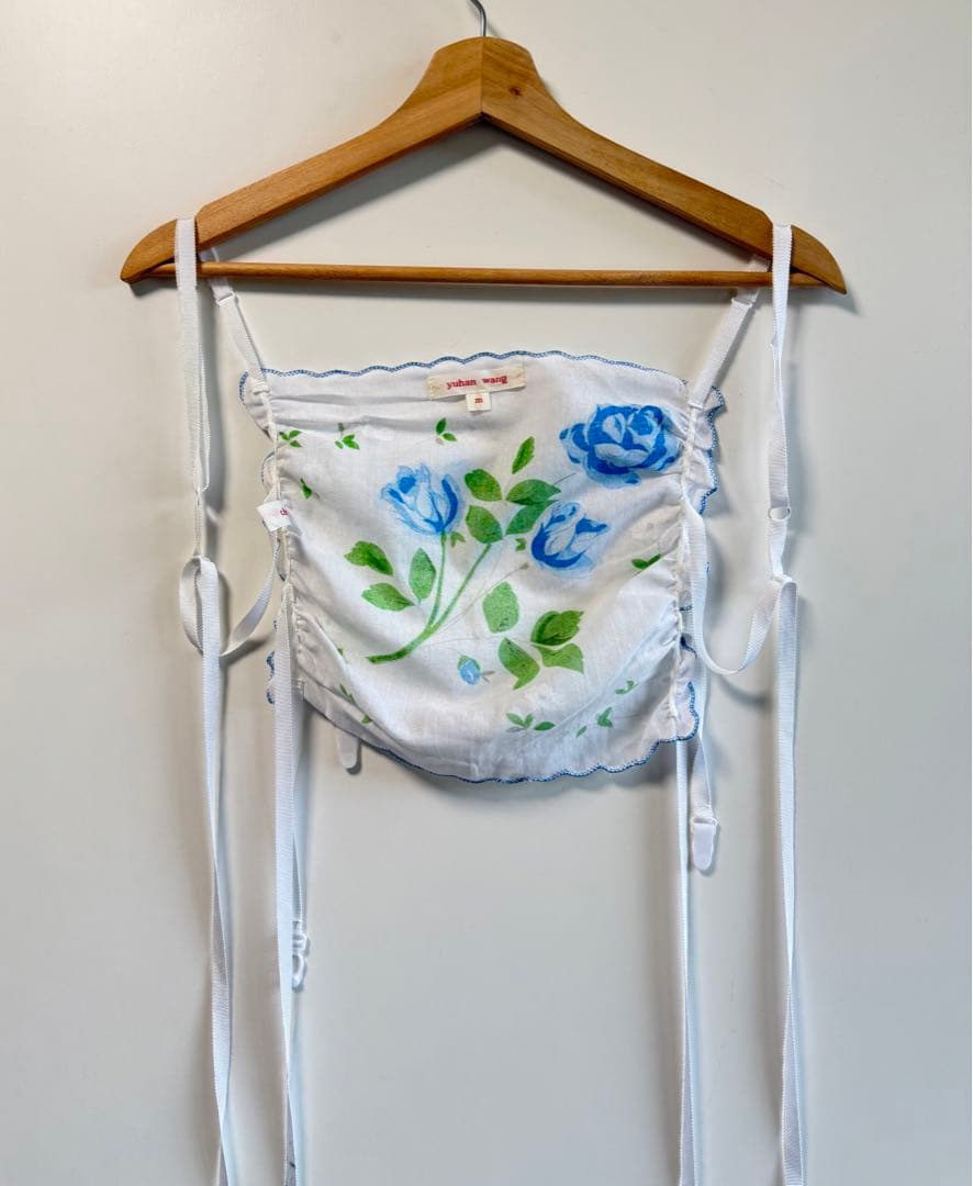 トップス yuhan wang handkerchief camisole