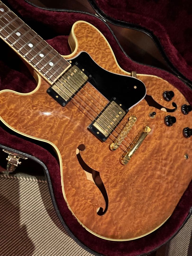 Fujigen Masterfield エレキギター セミアコ