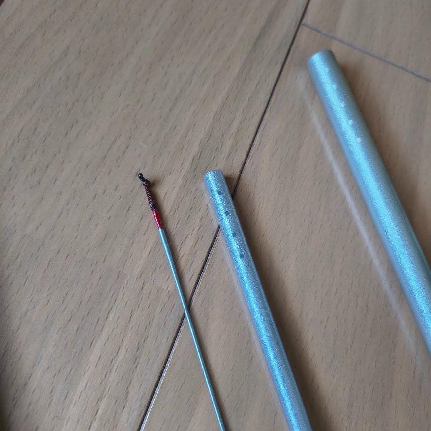 け*ん様 Daiwa 五天聖 19 ヘラブナ竿 6本継　19尺　袋付 オークショ