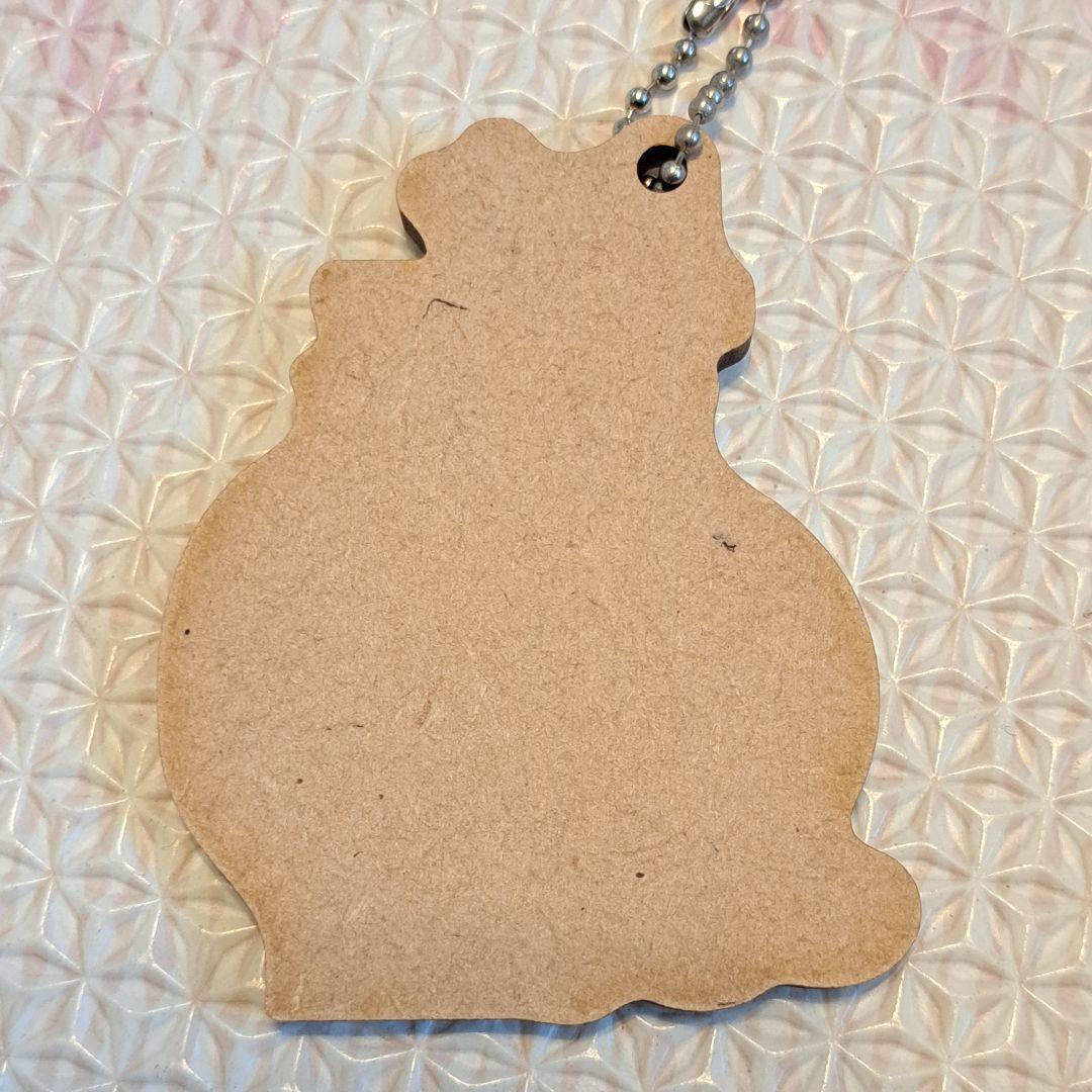 タコピーの原罪　プス 木製キーホルダー 　ウッドプレートキーチェーン　レア