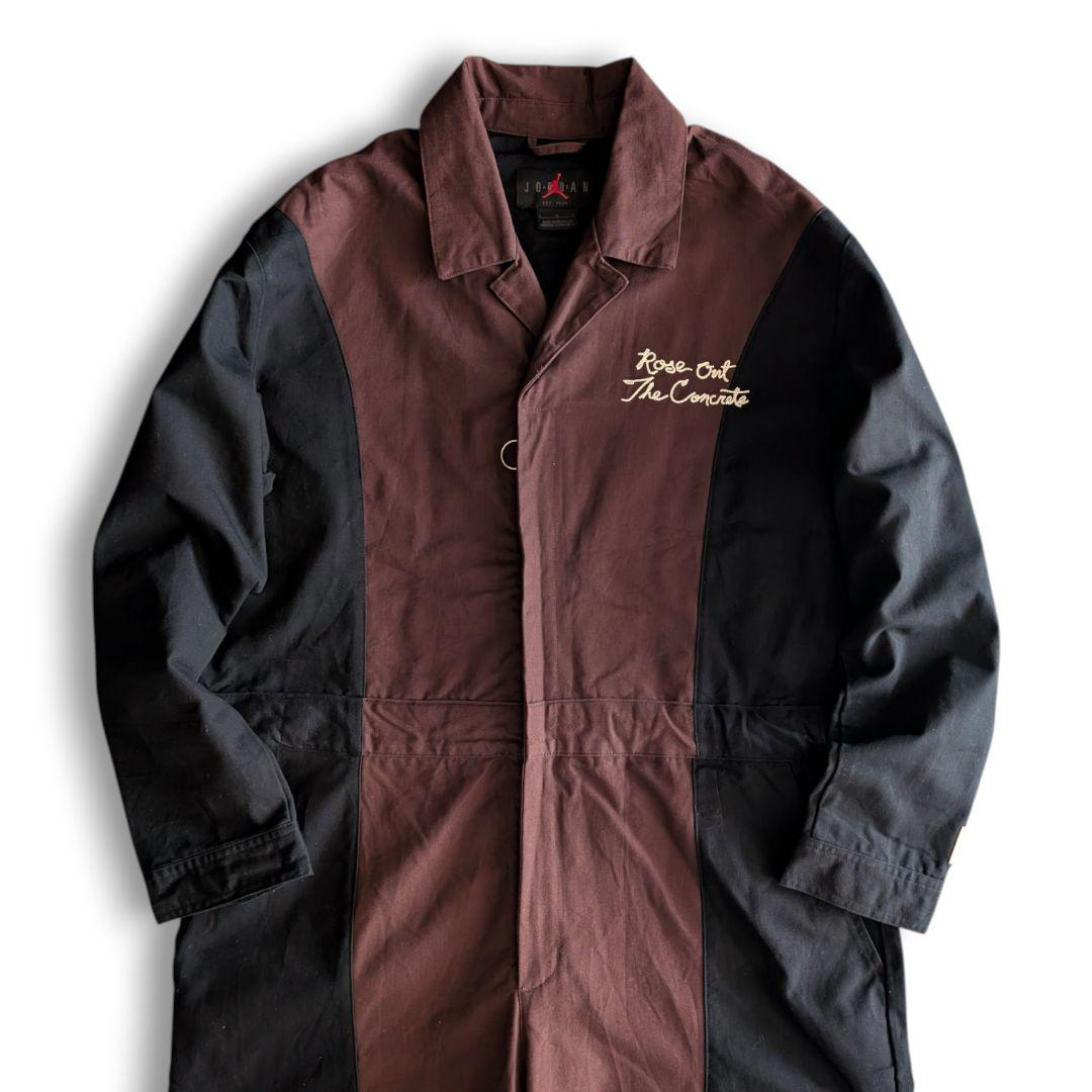 美品 ナイキ ジョーダン テヤナ テイラー ジャンプスーツ ブラウン ブラック