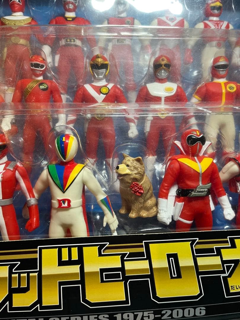 Y*I様 30戦隊レッドヒーロー大集合　スーパー戦隊シリーズ　バンダイ