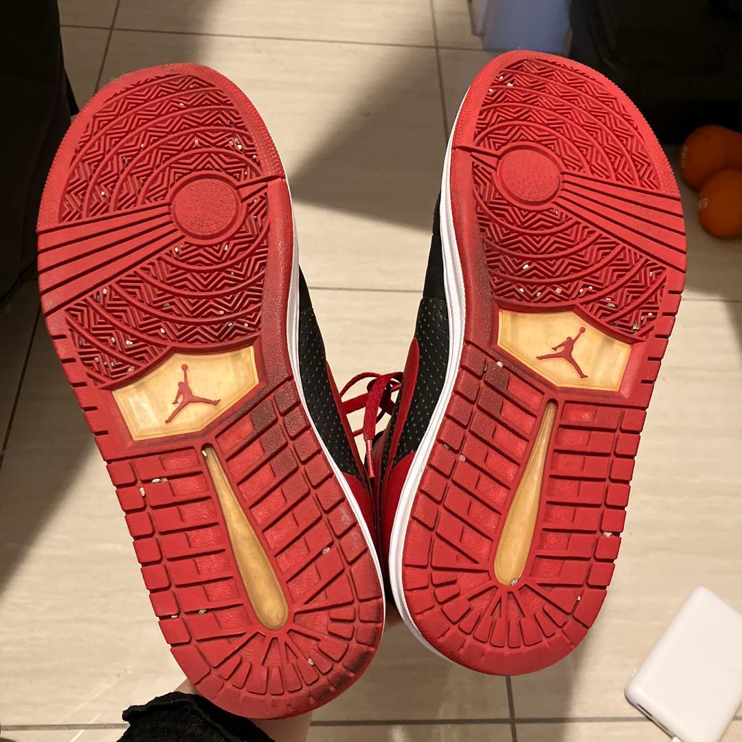 Jordan ブラック/レッド シューズ US10 エアジョーダン　スラムダンク