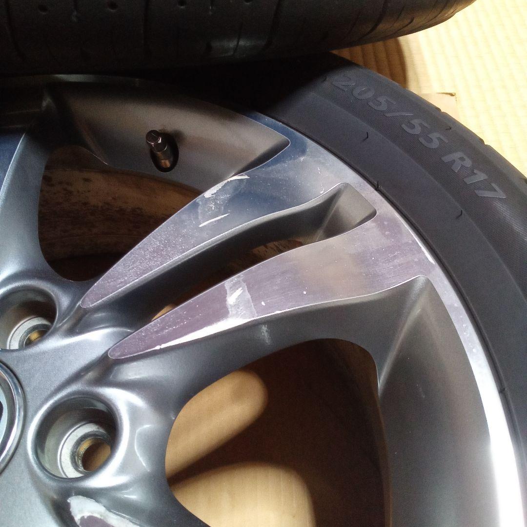 一*休様 ホンダ 17インチ RSZ純正ホイールタイヤセット ブリジストン