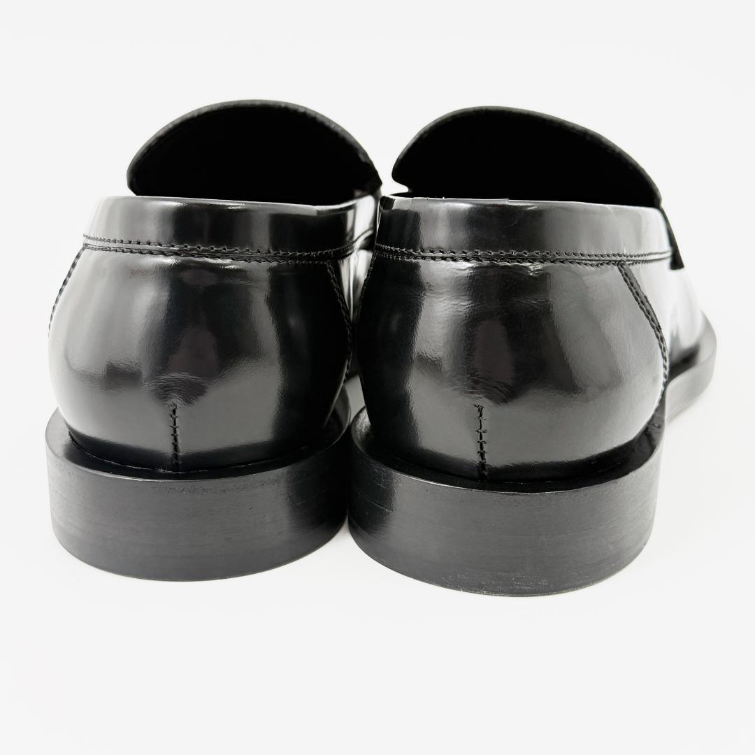 【新品】ジミーチュウ ローファー スタースタッズ　黒 ブラック 約25㎝ 39