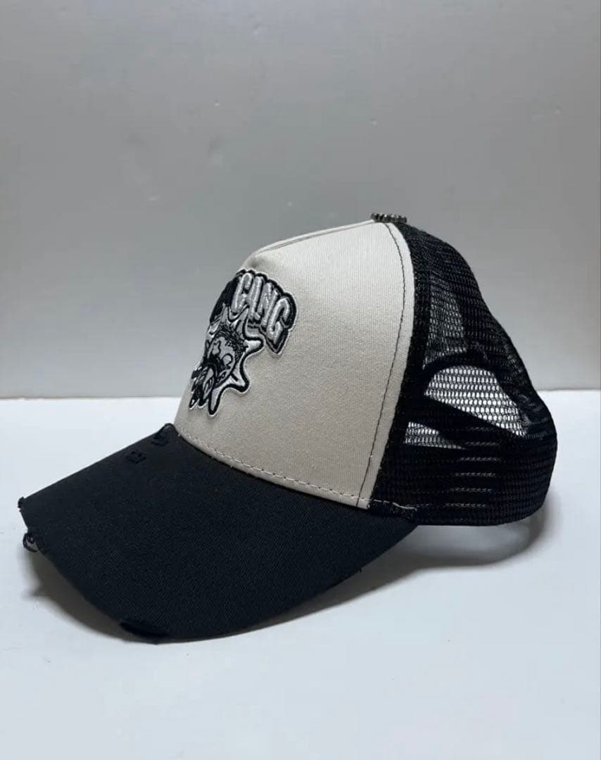 GLO GANG メッシュキャップ　刺繍　チーフキーフ　グローギャング