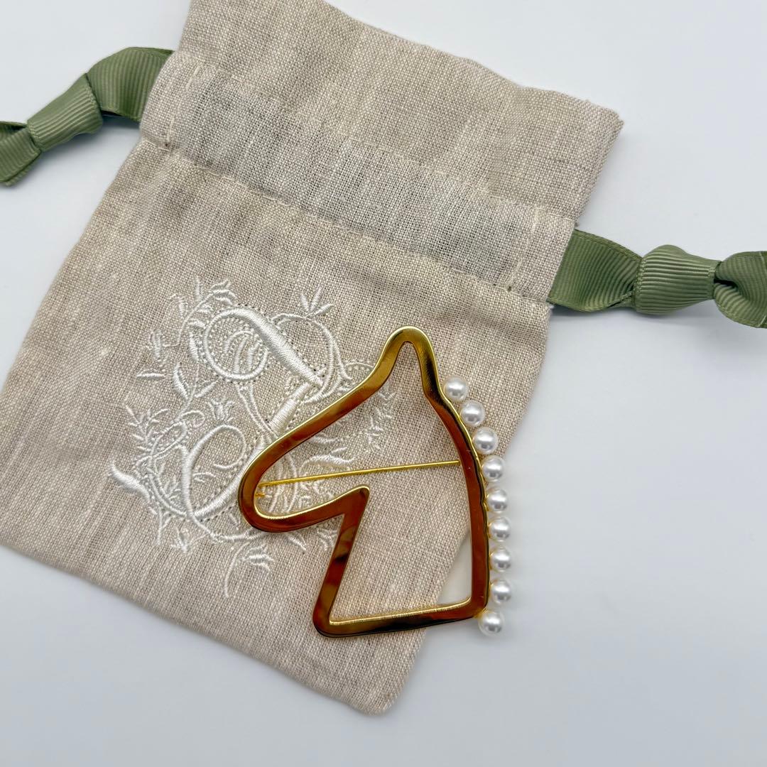 Seventen（セブンテン） ホースブローチ　馬